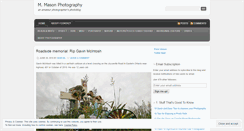 Desktop Screenshot of mmasonphotography.wordpress.com