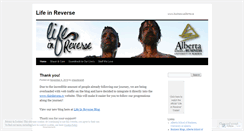 Desktop Screenshot of lifeinreverseualberta.wordpress.com