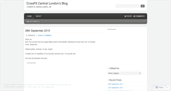 Desktop Screenshot of cfcentrallondon.wordpress.com