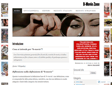 Tablet Screenshot of bmoviezone.wordpress.com