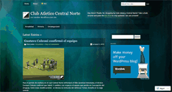 Desktop Screenshot of centralnorte.wordpress.com