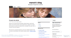 Desktop Screenshot of marock.wordpress.com