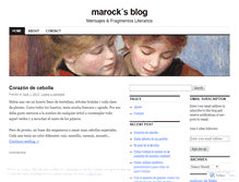 Tablet Screenshot of marock.wordpress.com