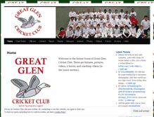 Tablet Screenshot of greatglencc.wordpress.com