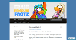 Desktop Screenshot of clubpenguinfactz.wordpress.com