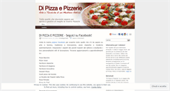 Desktop Screenshot of dipizzaepizzerie.wordpress.com