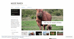 Desktop Screenshot of mugieranch.wordpress.com