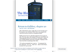 Tablet Screenshot of gallifreyan.wordpress.com