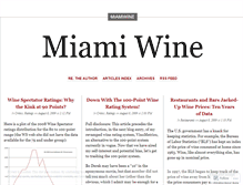 Tablet Screenshot of miamiwine.wordpress.com