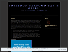 Tablet Screenshot of poseidonportland.wordpress.com