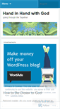 Mobile Screenshot of handinhandwithgod.wordpress.com