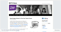 Desktop Screenshot of mctcnews.wordpress.com