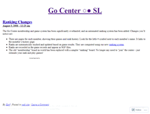 Tablet Screenshot of gcsl.wordpress.com
