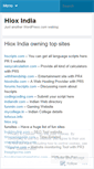 Mobile Screenshot of hioxindia.wordpress.com