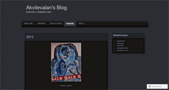 Desktop Screenshot of akvilevalan.wordpress.com
