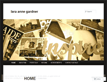 Tablet Screenshot of laraannegardner.wordpress.com