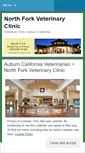 Mobile Screenshot of northforkvetclinic.wordpress.com