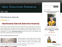 Tablet Screenshot of obatkeratosisseboroik.wordpress.com