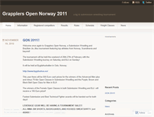 Tablet Screenshot of gon2011.wordpress.com