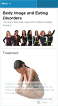 Mobile Screenshot of effectsofbodyimage.wordpress.com