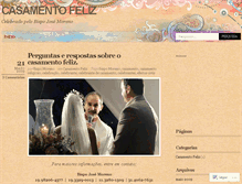 Tablet Screenshot of casamentofeliz.wordpress.com
