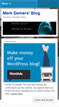 Mobile Screenshot of markdemers.wordpress.com