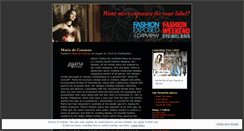 Desktop Screenshot of frockdesigners.wordpress.com