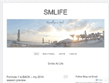 Tablet Screenshot of 5mlife.wordpress.com
