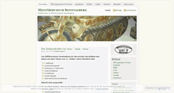 Desktop Screenshot of militaermuseum.wordpress.com