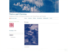 Tablet Screenshot of nativeandchristian.wordpress.com