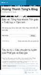 Mobile Screenshot of hoangkiss.wordpress.com