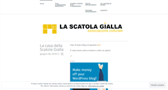 Desktop Screenshot of lascatolagialla.wordpress.com