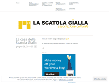 Tablet Screenshot of lascatolagialla.wordpress.com