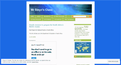 Desktop Screenshot of mrsteynsclass.wordpress.com