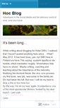 Mobile Screenshot of hoc13.wordpress.com