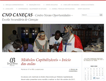 Tablet Screenshot of cnocanecas.wordpress.com