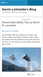 Mobile Screenshot of darrinlaviolette.wordpress.com