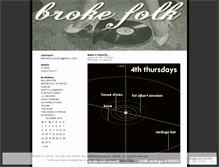 Tablet Screenshot of brokefolk.wordpress.com