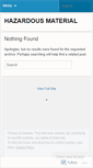 Mobile Screenshot of hazardousm.wordpress.com