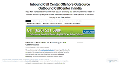 Desktop Screenshot of inboundcallcenter.wordpress.com