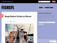 Tablet Screenshot of fishsfl.wordpress.com
