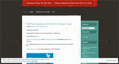 Desktop Screenshot of glassboropizza.wordpress.com