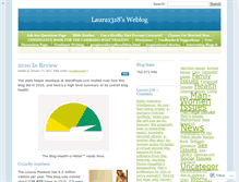 Tablet Screenshot of laura1318.wordpress.com