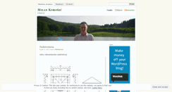Desktop Screenshot of milankorosic.wordpress.com