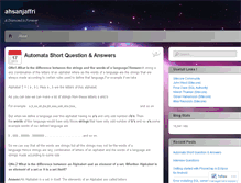 Tablet Screenshot of ahsanjaffri.wordpress.com