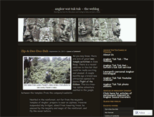 Tablet Screenshot of angkortuktuk.wordpress.com