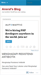 Mobile Screenshot of ansraf.wordpress.com