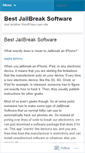 Mobile Screenshot of jailbreak25.wordpress.com