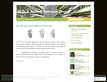 Tablet Screenshot of dosdevice.wordpress.com