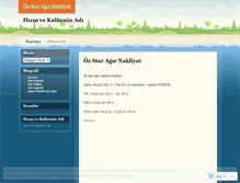 Tablet Screenshot of ozstarnakliyat.wordpress.com